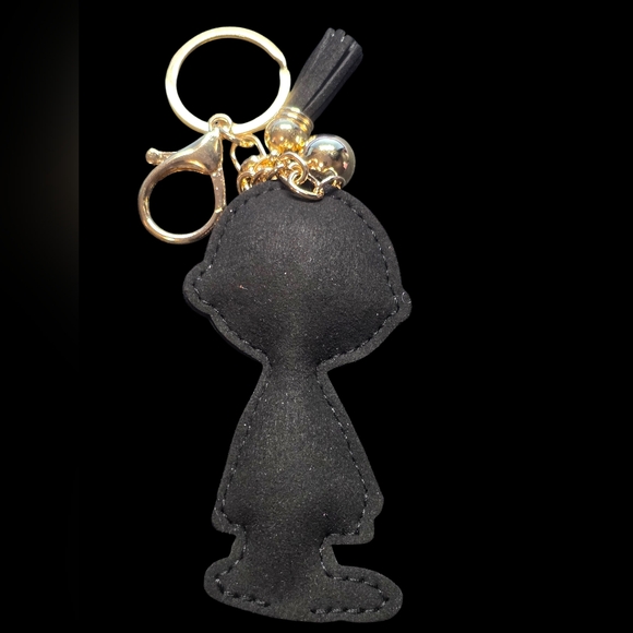 Charlie Brown Character Bag Charm Keychain - Picture 2 of 2